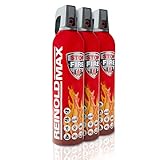 XENOTEC Premium Feuerlöschspray – 3er Set - 750ml – Stopfire –...