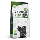 YARRAH Vega Vegetarisches Bio-Trockenfutter für Hunde – für alle Rassen...