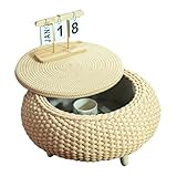 Runder Teetisch Aus Massivholz Im Japanischen Stil Für Kleine Wohnungen,...