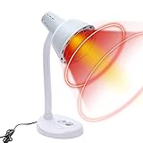 Desktop Rotlichtlampe Infrarotlichttherapie Wärmelampe Infrarotlampe 275W...