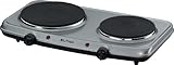 ELTAC Doppelkochplatte DK 28 - 2 Gussheizplatten, stufenlos regelbar,...