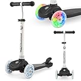 HyperMotion TRINGO Kinderroller 3-in-1 mit LED-Rädern - Dreirad Kinder...