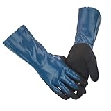 LUCKDANO Chemical Proof, Fischereihandschuhe Wasserdichte...