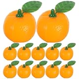 Vaguelly 50 Stück künstliche Mini-Orangen: Realistische künstliche...