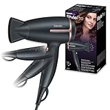 Beurer HC 25 klappbarer Reisehaartrockner mit Ionenfunktion,...