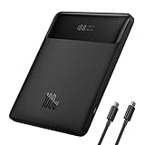 Baseus Power Bank, Powerbank 20000mah 100W Slim Laptop Powerbank USB C...