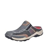 Rieker Herren 8050 Clogs, grau 45, 41 EU