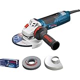 Bosch Professional Winkelschleifer GWS 19-125 CIE (inkl. Aufnahmeflansch,...