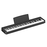 Yamaha P-145 Digital Piano, Schwarz – Leichtes und tragbares Digital...