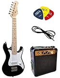 KINDER E GTARRE - ELEKTROGITARRE SET - 1/4 GRÖßE - E GITARRE JUNIOR...