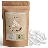 SPINTZ Vegane HPMC Leerkapseln Größe 00 (250 Stk.) | Unabhängig Labor...
