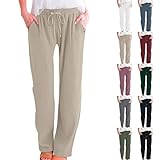 Generisch Cordhose Damen High Waist Freizeithose Damen Lang Anzughose...