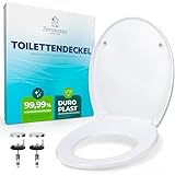 Zenacasa® Premium Toilettendeckel mit absenkautomatik antibakteriell oval...