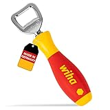 Wiha Flaschenöffner SoftFinish® Werkzeuggriff, Geschenk für Männer,...