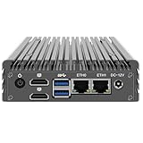 Firewall Micro Appliance, 2 Port i226-V 2.5G LAN Fanless Mini PC Intel...