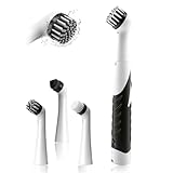 JICICUXI Elektrische Reinigungsbürste, 4 Bürsten & 1 Griff,...