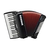 Hohner Bravo Line Facelift III Chromatisches Piano-Akkordeon mit Tasche 80...