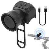 HIULLEN Fahrradklingel Elektrisch, 120dB Fahrradhupe Elektrisch Laut, IPX4...