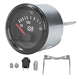 Risegun Öltemperaturanzeige, 52mm (24V) Präzisions-Sensor Generator Öl...