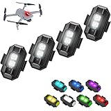 4 Stück Strobe Drone Light 7 Farben Led Aircraft Strobe Lights...