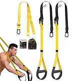 UONNER Schlingentrainer Sling Trainer Fitness Home Gym Equipment Workout...