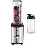 WMF Kult X Mix & Go Mini Smoothie Maker mit 2 Mixbehälter, Shake Mixer,...