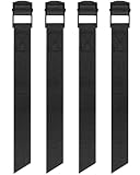 4 Stück Spanngurt 50CM, Caianwin Zurrgurt mit Klemmschloss 250kg...