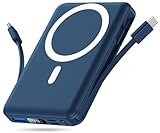 Yiisonger für Magsafe Powerbank 10000mAh, Wireless Magnetische Powerbank...