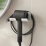 ATEWEITA Föhn Halterung ohne Bohren, Haartrocknerhalter Wandmontage zum...