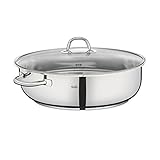 Fissler/Edelstahl-Bräter (8,8 L - Ø 38 cm) großer ovaler Schmortopf, mit...