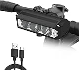 Monkey Home 1200Lumen Superhelle LED Fahrradlampe, 4000 mAh Mobile...