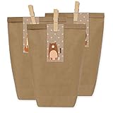 Papierdrachen Adventskalender zum Befüllen - 24 Geschenktüten und 24...