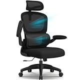 Aiidoits Bürostuhl, Bürostuhl Ergonomisch mit Verstellbarer Kopfstütze,...