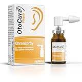 OtoCura Ohrenspray 10 ml, Ohrenreiniger aus Olivenöl, Mandelöl und...