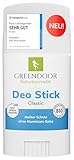 GREENDOOR Deo Stick classic 52g, Deostick ohne Aluminium, langer starker...