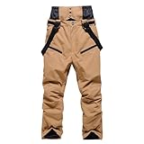 Snowboardhose Herren Winter Lang Winterhose Winddicht Softshell Schneehose...