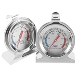 OSALADI 2 Stück pack Backofenthermometer aus Edelstahl Hitzebeständig bis...