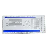 EKG-Lineal, Kunststoff-Lineal, Messwerkzeug, Elektrokardiogramm,...