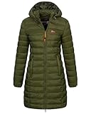 Geographical Norway Damen Winter Jacke Steppjacke Parka Lange Kapuzenjacke...