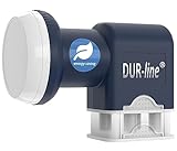 DUR-line Blue ECO Quad - Stromspar-LNB - 4 Teilnehmer - Premium-Qualität -...