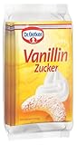 Dr. Oetker Vanillinzucker, 10 x 8 g, Zucker verfeinert mit Vanillin, zum...