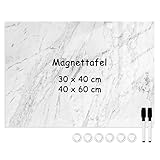 DOLLAR BOSS Magnetisches Whiteboard, 30 x 40cm Magnettafel für die Wand,...