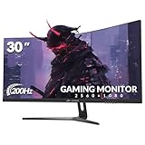CRUA 30 Zoll Curved Ultrawide Gaming Monitor, WFHD(2560x1080P), 200Hz, 1ms,...