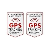 Qaziuy GPS Tracking Aufkleber,GPS Tracking Alarm Sticker mit Schutzlaminat...