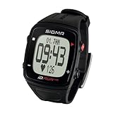 Sigma Sport Pulsuhr iD.RUN HR black, GPS-Laufuhr, Handgelenk-Pulsmessung,...