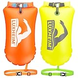 2 Pack Schwimmen Boje Schleppschwimmer für Open Water Schwimmboje gut...