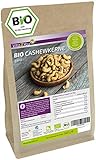 Cashewkerne Bio 1000g - naturbelassen - aus biologischen Anbau - ganze...