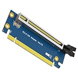 PCIE 16X Risers Card 90 Grad PCIE 16X auf 16X Slot Rechtwinkliger Extender...