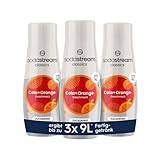 SodaStream Sirup 3x Cola + Orange ohne Zucker, 1x Flasche ergibt 9 Liter...