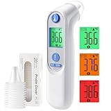 Ohrthermometer für Baby Erwachsene, Ohr Fieberthermometer mit Alter...